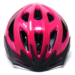 RADICAL MOUNTAIN - Casco MTB NT Con Luz Fucsia Negro M 56-57cm