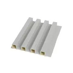 KLIK - Pack de 16 Revestimientos Siding WPC interior color Blanco