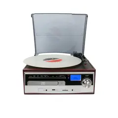 IRT - Tornamesa BT-Aux-Cassette-CD-USB-SD-FM