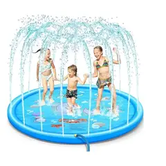 GENERICO - Alfombra De Agua Tipo Fuente Piscina 1.7 Mt Para Niños