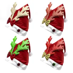 GENERICO - GORRO PASCUERO RENO GLITTER X12UNI