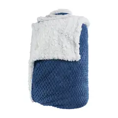 ANDES - FRAZADA CHIPORRO PANAL AZUL 2 PLAZA