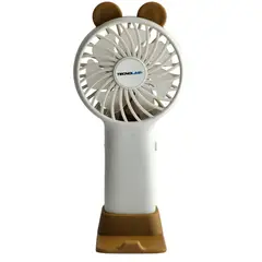 TECNOLAB - Mini Ventilador Portátil Recargable Blanco TL672W