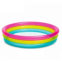 KIDSCOOL - PISCINA INFLABLE BABY ARCO IRIS