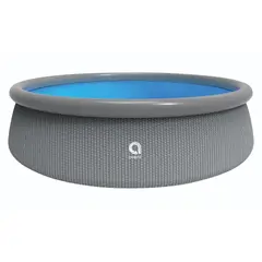 AVENLI - Piscina Inflable Gris/Rattan /396x84 - 12043