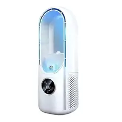 GENERICO - Ventilador De Mesa Sin Aspas Usb Aire Acondicionado Portátil.
