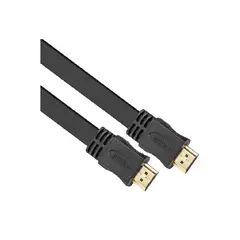 XTECH - Cable Hdmi Plano Full Hd 1080p 1,8 Metros XTC-406 - Negro