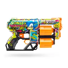 X-SHOT - Lanzador de dardos X SHOT Sonic automático 12 dardos H spike