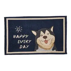 GENERICO - Alfombra Limpiapies Felpudo Alfombra De Entrada Mascotas - Azul