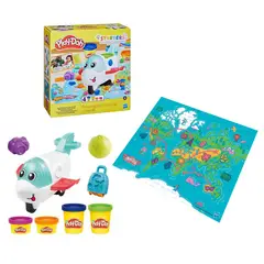 PLAY DOH - Masas didácticas set avión y herramientas