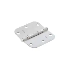 GENERICO - 3 Bisagra con rodamientos de 35x35 canto redondo Níq sati