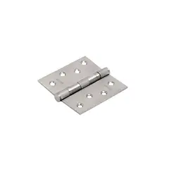 GENERICO - 3 Bisagra con rodamientos de 4x4 2 mm espesor Acero inox