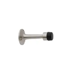GENERICO - Tope de puerta recto Níquel satinado Särk Design