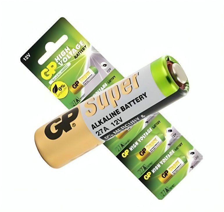 BLISTER 5 PILAS ALCALINAS 27A MN27 12V GP