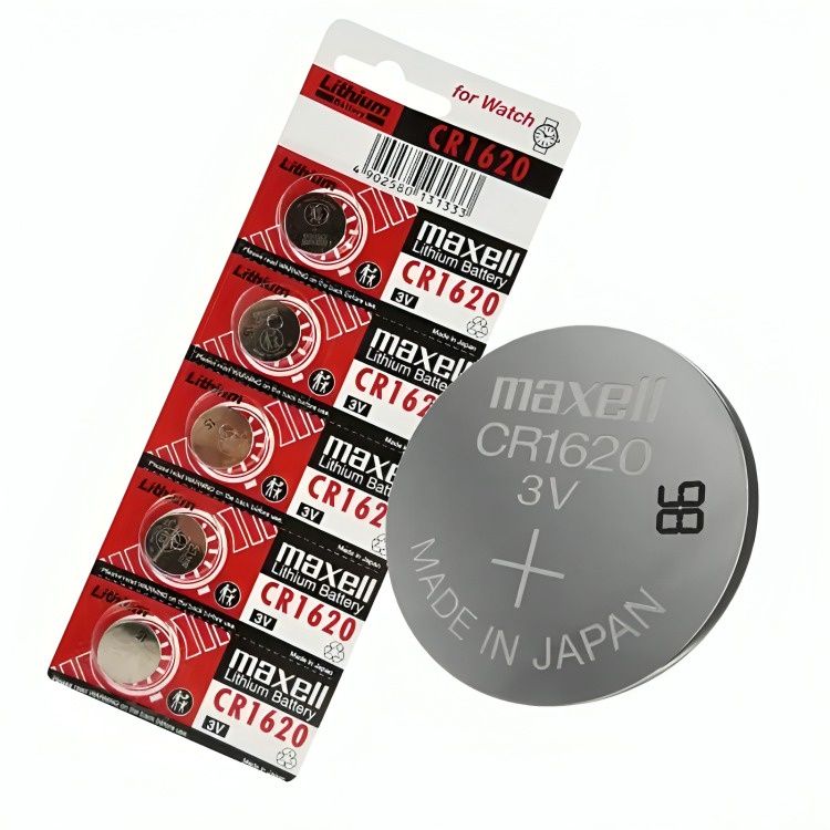 BLISTER 5 PILAS LITIO 3V MAXELL CR1620