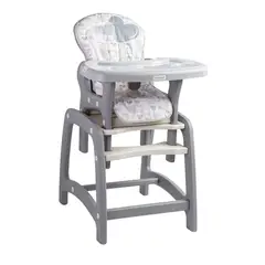 BEBESIT - Silla de Comer Kinder SX Gris