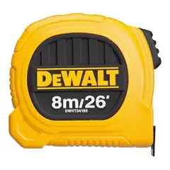 DEWALT - Huincha De Medir 8m/26' Diseño Compacto Dwht34193l