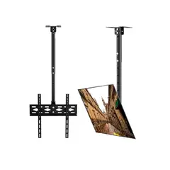 ANGELES DEL HOGAR - Soporte Tv Techo Monitor Pantalla 26 A 65 Pulgadas Máx 30kg