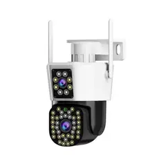 IRM - Camara De Seguridad Doble Con Wifi Vision Nocturna