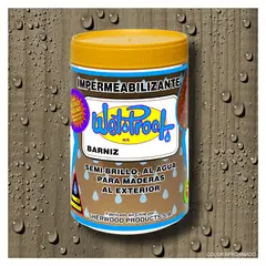 WETPROOF - BARNIZ MADERAS EXTERIOR IMPERMEABILIZANTE WET PROOF® TAUPÉ 1-4 GALON