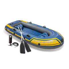 INTEX - Bote Inflable Challenger 295 cm x 137 cm x 43 cm