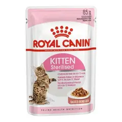 ROYAL CANIN - Alimento Kitten Esterilizado Pouch 85gr