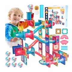 ARTDIY - Bloques De Construcción Magnéticos 3D 125 Piezas