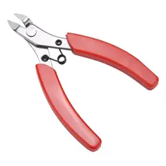 ATURE - Alicate Corte Lateral Para Filamento Y Cables Color Rojo