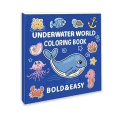 ATURE - Libro De Colorear De Dibujos Animados Juguete Para Niños