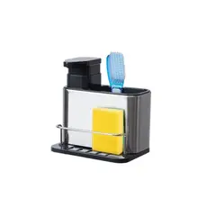GENERICO - Dispensador De Lavalozas Jabón Y Porta Esponja Organizado