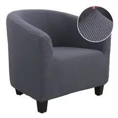 GENERICO - Funda Cubre Poltronas de tela elasticada CUADRILLE