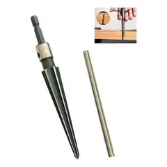 GENERICO - Broca Cónica Madera De Precisión Para Taladro Y Manual 3-13mm
