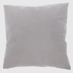 ZAHR - COJIN CHENILLE GRIS