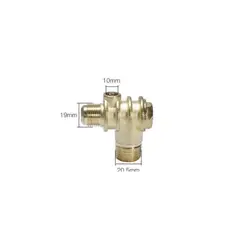 GENERICO - Valvula Retencion 19mm X 20 5 Mm X 10mm Compresor De Aire
