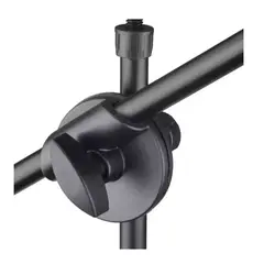 GENERICO - Soporte Pedestal De Micrófono Con Boom Metálico Atril