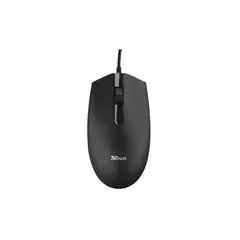 TRUST - Mouse Basi Negro con Cable