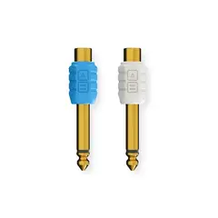 GENERICO - Conector de Audio Jack Mono 14 a RCA Hembra