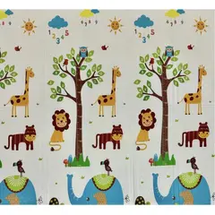 BEBECO - Alfombra Gruesa Bebe Antigolpe de 200x180 Elefante