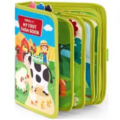 GENERICO - Libro sensorial Mi primera granja aprendizaje niños