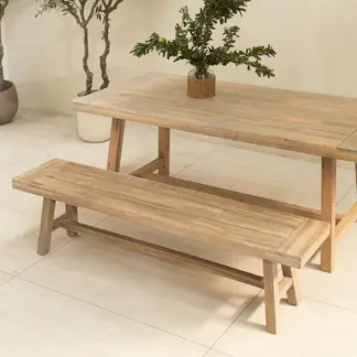 AMOBLE - Banqueta Dublin Madera Ch 170 Amoblé