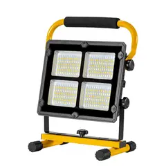 NOVYSTOR - Foco Proyector Led Recargable Portátil Trabajo Solar