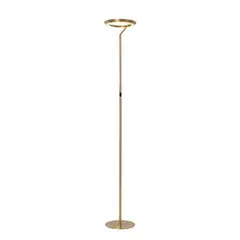 BOSCO - LAMPARA DE PIE CELEST DORADO MATE Ø28cm LED 21W 2700K - Dorado