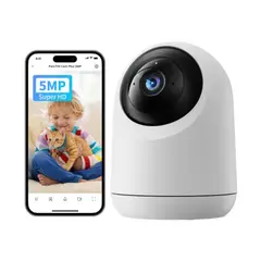 GEN - CAMARA SEGURIDAD SWITCHBOT WIFI PAN-TIL 360 VISION NOCTURNA POR INFRARROJOS 3K