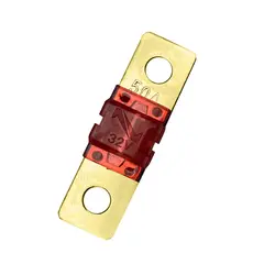 SOLIOT - Fusible Batería 50a 32v 42x12mm Chapado Oro -