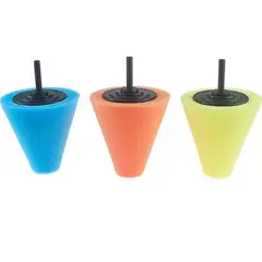 GENERICO - Kit De 3 Piezas Esponjas Pulir En Forma, Auto