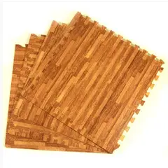 HOBBY MARKET - Goma EVA Madera Pack 4 60x60x12mm