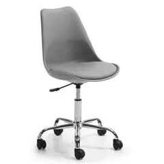 HABITA2 CHILE - Silla Escritorio Giratorio Polipropileno Tulip Gris