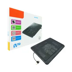 GENERICO - Base Notebook Cooler Hasta 17 Ventilador Enfriador 5v V19