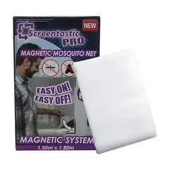 GENERICO - Malla Magnética Ajustable para Insectos Ventanas 150x180