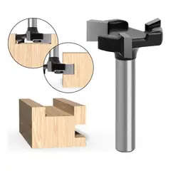 GENERICO - Fresa Madera Vaciado Invertida Copiadora T Toma ¼ x 6.35